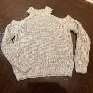 Ladies off shoulder sweater